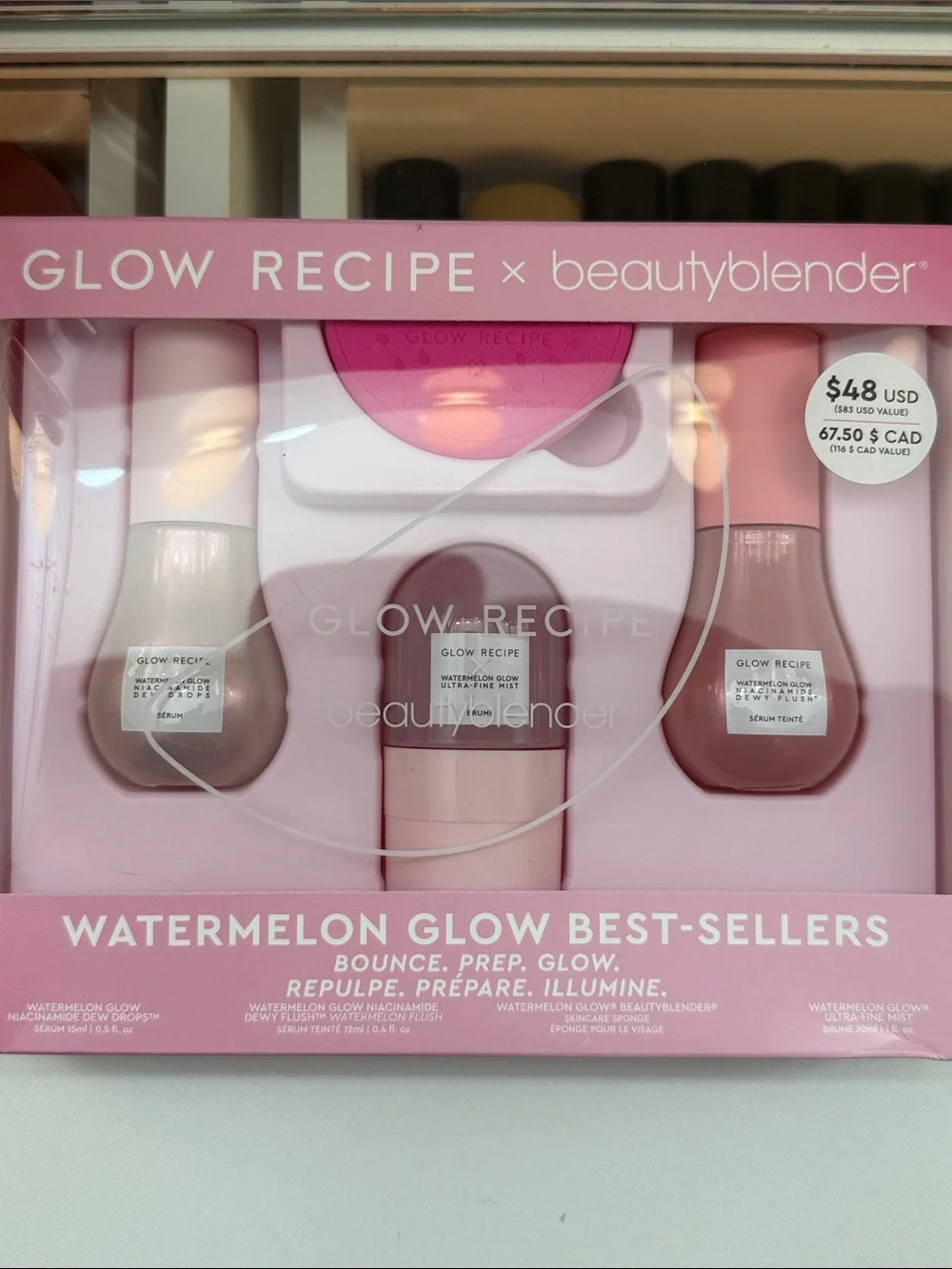 Glow Recipe Watermelon Glow Best-Sellers Set - Pink